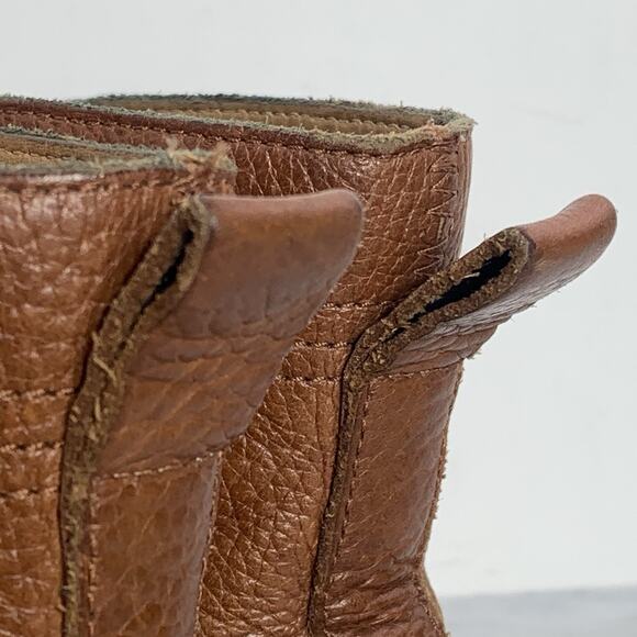 POLO RALPH LAUREN Country Ranger Boot 10.5 Brown Tumbled Leather Buckle EUC - Picture 11 of 11